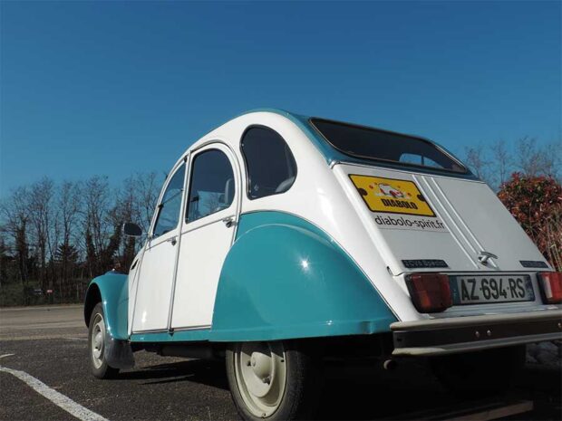 idée cadeau sortie 2cv