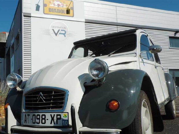 sortie mariage 2cv