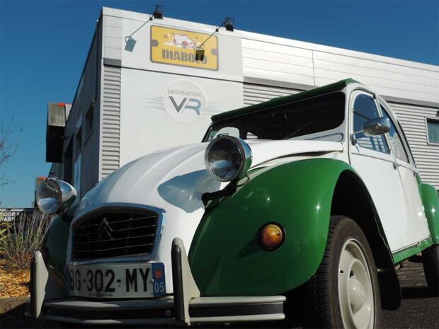 rallye 2cv verte