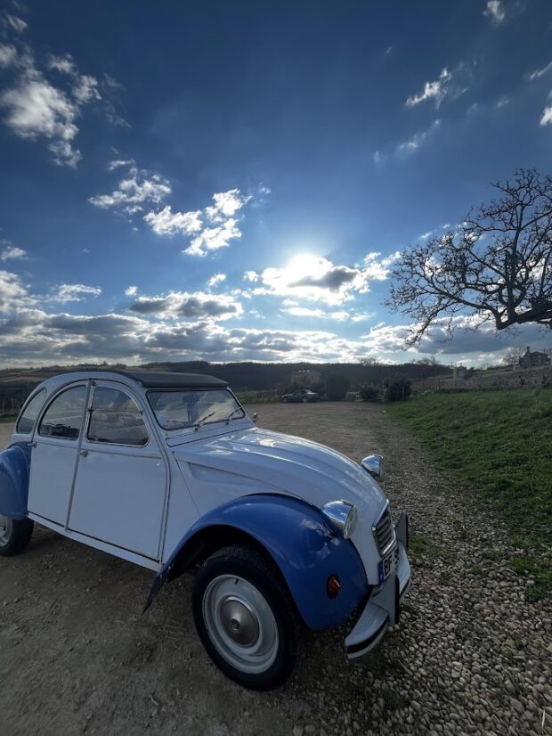 2cv bleue