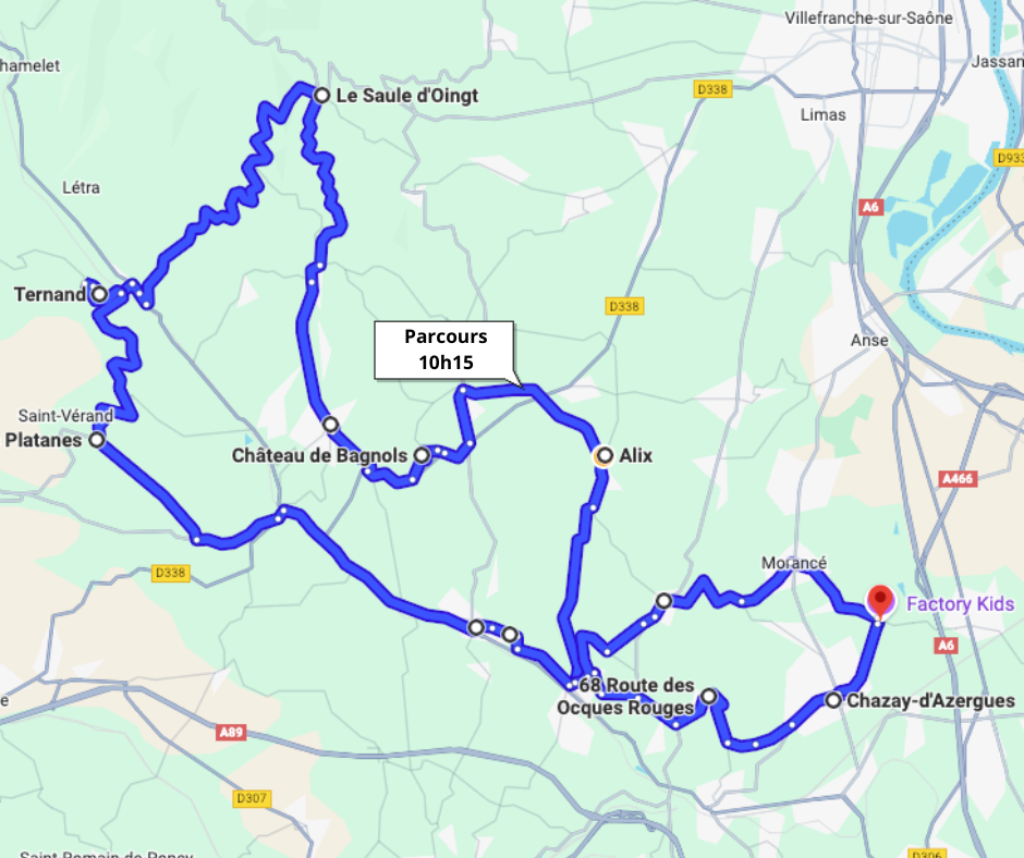 Parcours de 10h15 Parcours particulier vadrouille de 10h15